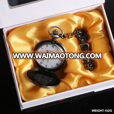 Letter Sign Pocket-watch(box packing)/Wholesale/Good Quality/Fashion Anime/Cos/Hot Pocket-watches Fullmetal Alchemist