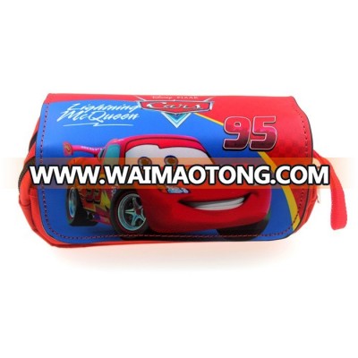 Cars Pencil Bag PU and Nylon Pencil Bag Cars wallet