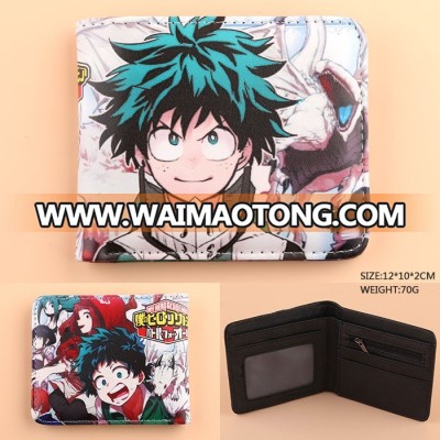 Factory PU wallet My Hero Academia Hot sale wallet My Hero Academia