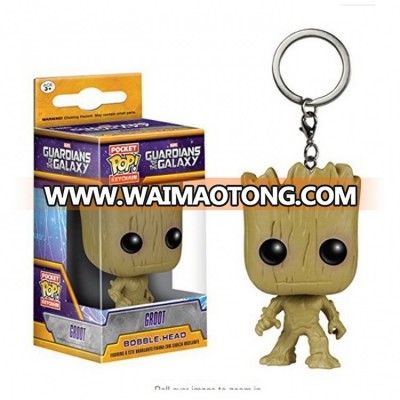 Funko POP Guardians of the Galaxy Groot keychain figure 4cm