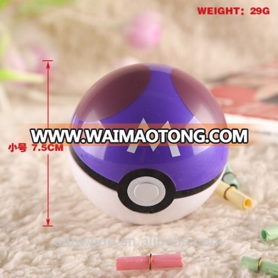 Pokemon Ball PVC Pokemon Ball Plastic Ball 7.5cm From Factory