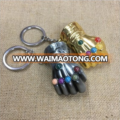 Anime Action Figure Thanos gloves Key Chain Wholesale New Style Thanos gloves key chain